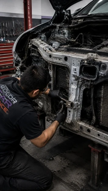 Reparación de carrocería automotriz